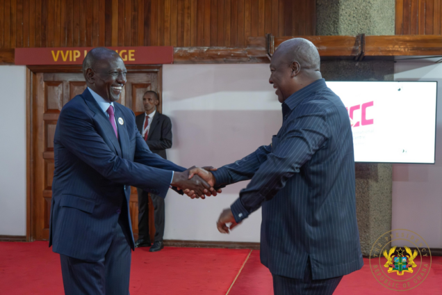 Mahama Returns from Nairobi After Africa Forward Summit